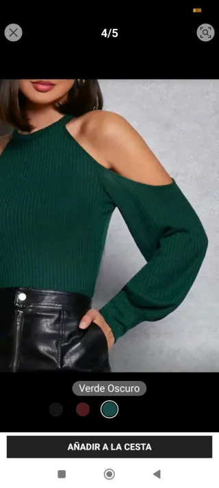 Camiseta verde NUEVA