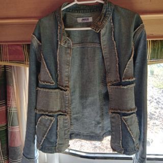 Chaqueta tejana mujer