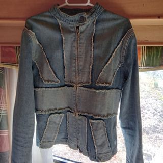 Chaqueta tejana mujer