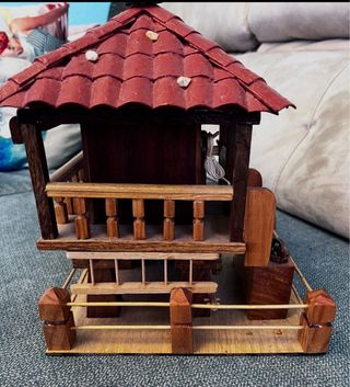 Horreo joyero de madera