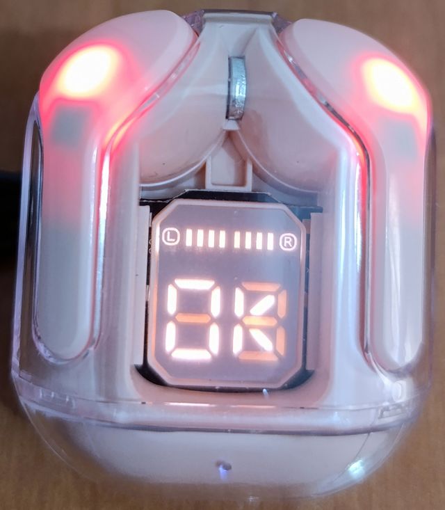 Auriculares Inalámbricos Bluetooth Rosa