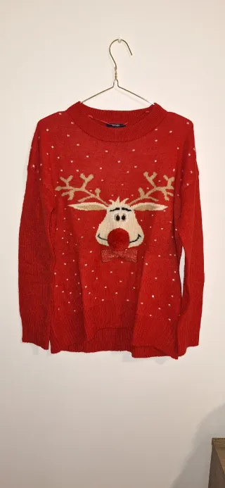 Jersey Navideño Reno Rojo