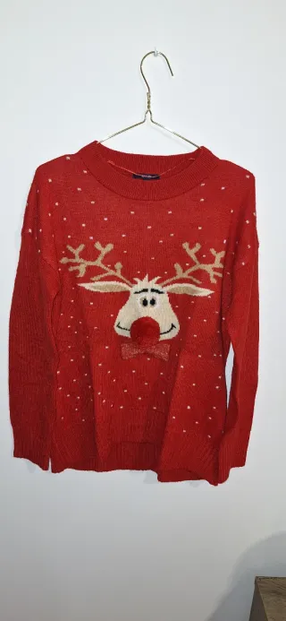 Jersey Navideño Reno Rojo