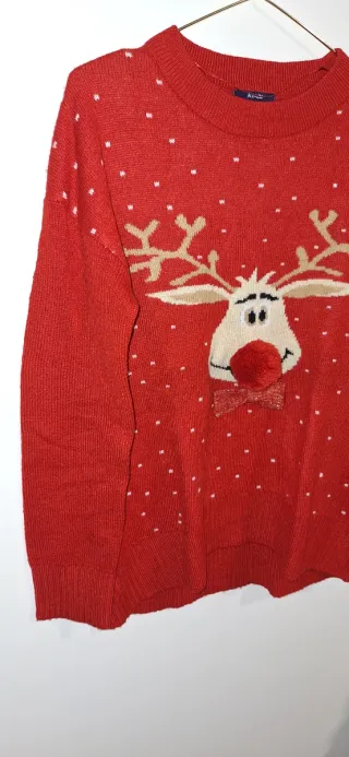 Jersey Navideño Reno Rojo