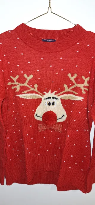 Jersey Navideño Reno Rojo