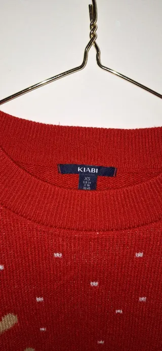 Jersey Navideño Reno Rojo