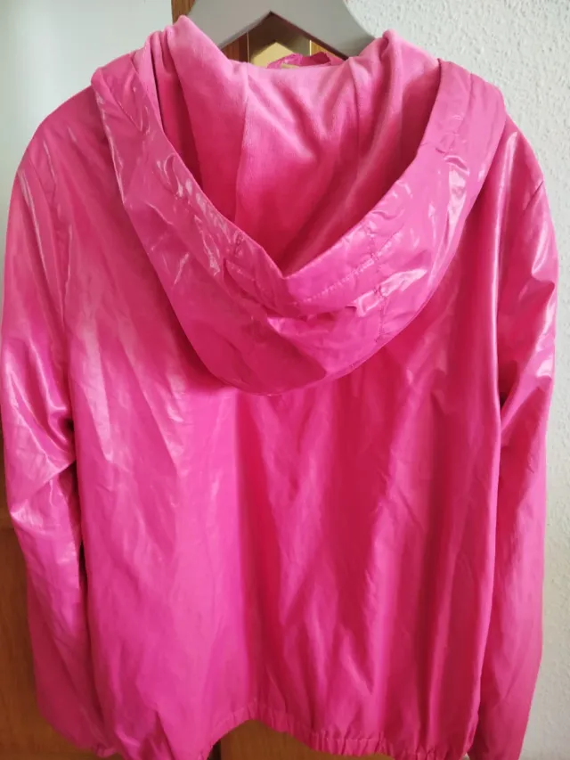 Chaqueta Benetton niña rosa 10-11