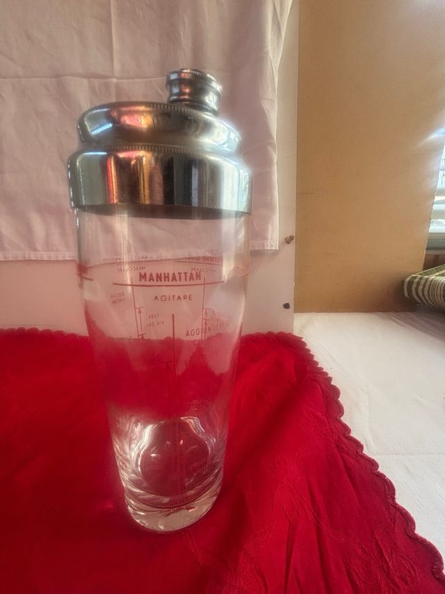 Shaker Vintage Vetro Anni '60