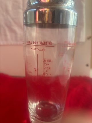 Shaker Vintage Vetro Anni '60