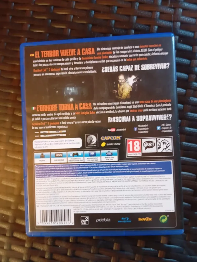 Resident Evil 7 Biohazard PS4