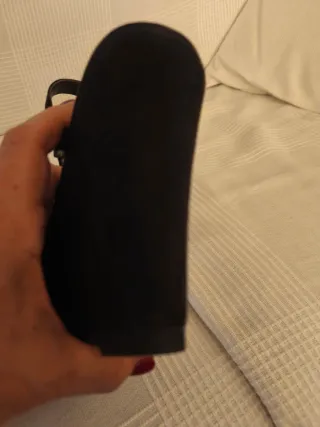 Sandalias Zara Piel Ante Negras