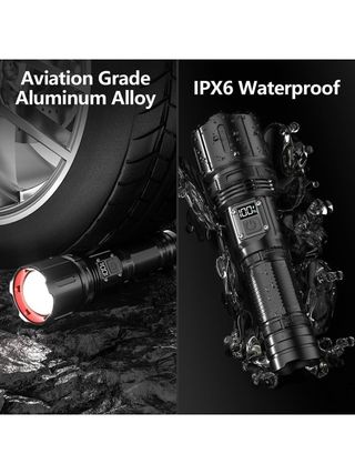 Linterna LED Alta Potencia 120000lm