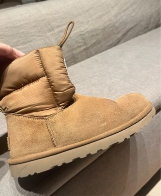 Botas UGG Marrones Piel y Nylon