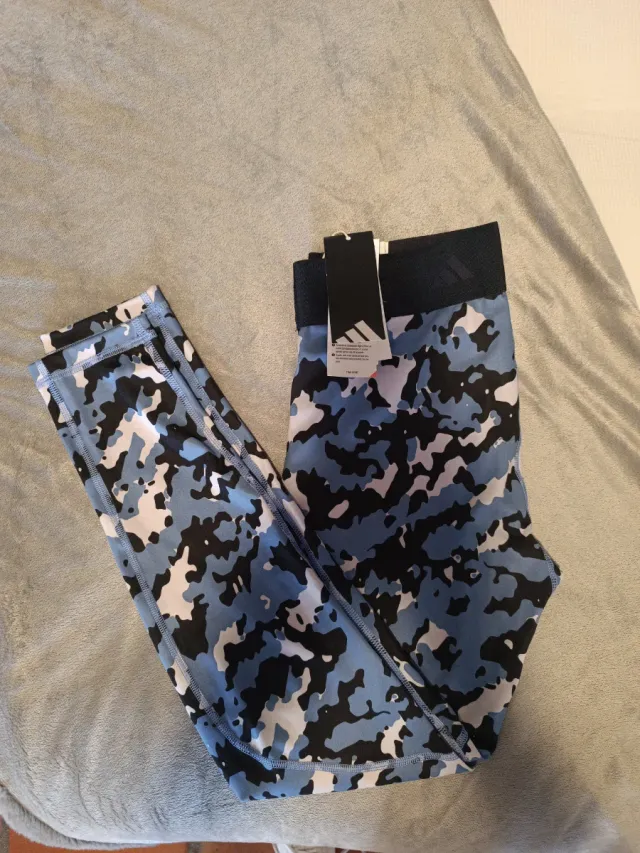 Adidas Mayas Techfit Camuflaje Azul