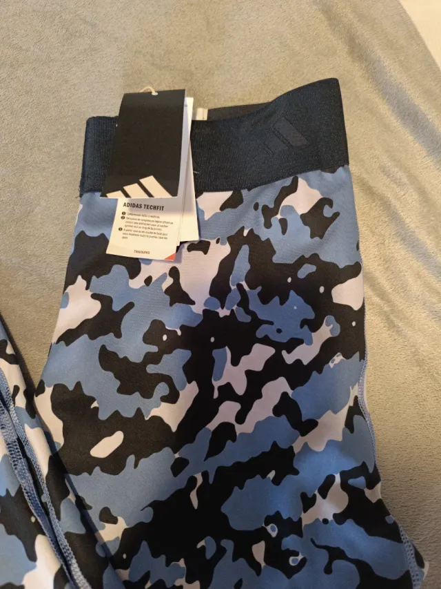 Adidas Mayas Techfit Camuflaje Azul