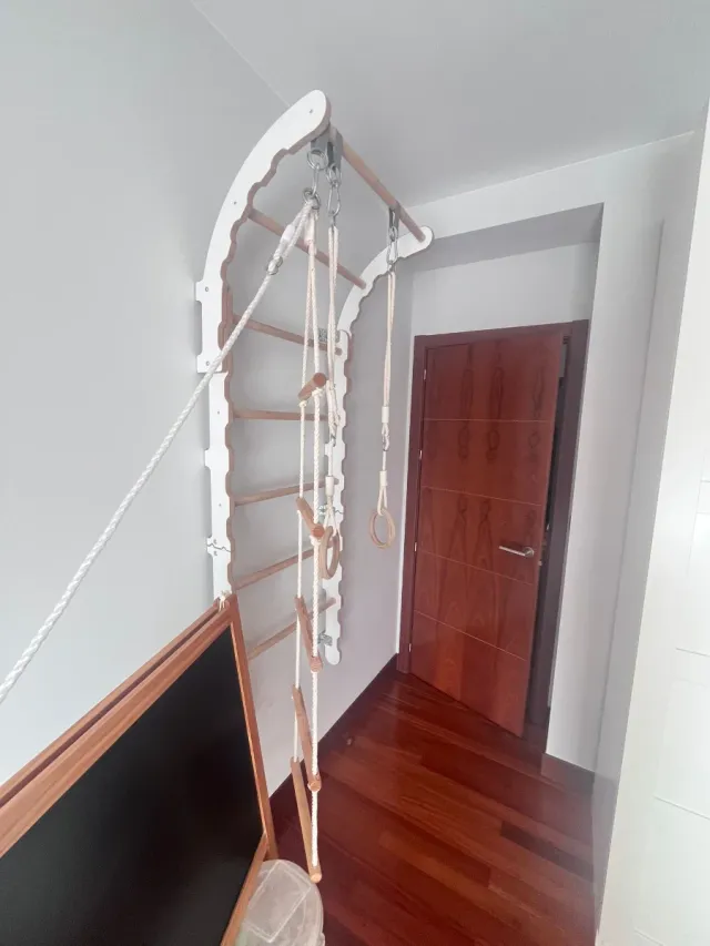 Escalera Rusa Gimnasia Infantil Madera