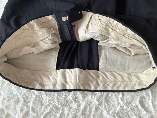 Pantalón de vestir hombre talla 46 azul