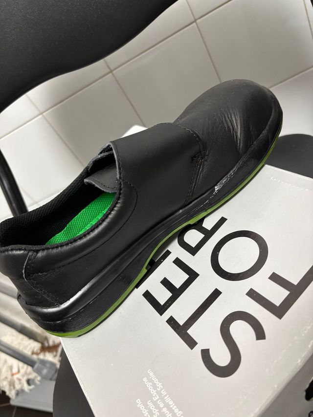 Zapatos de seguridad negros talla 40