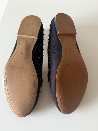 Bailarinas negras con pinchos