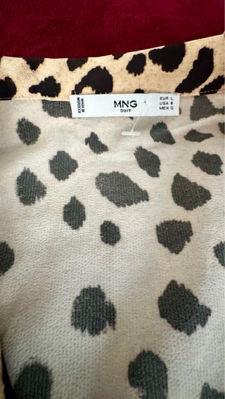 Camisa animal print Mango