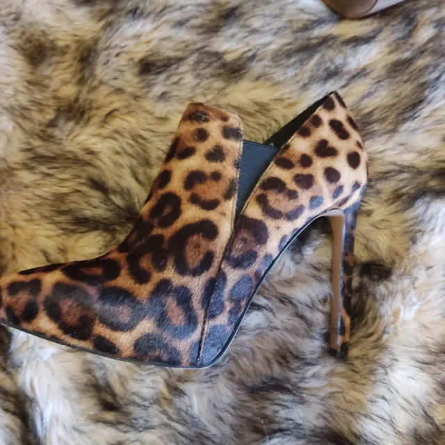 Botines Nine West Leopardo Talla 37