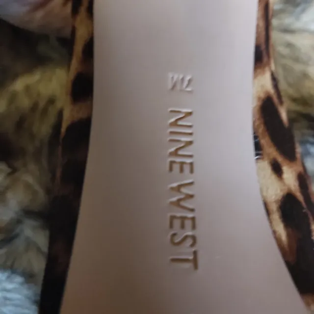 Botines Nine West Leopardo Talla 37