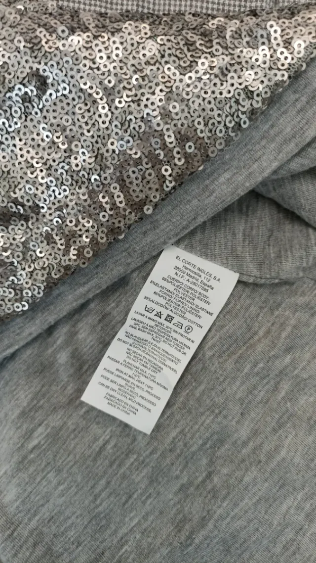 Vestido fiesta lentejuelas Easy Wear