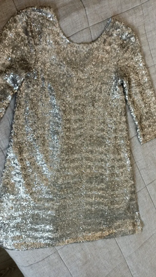 Vestido fiesta lentejuelas Easy Wear