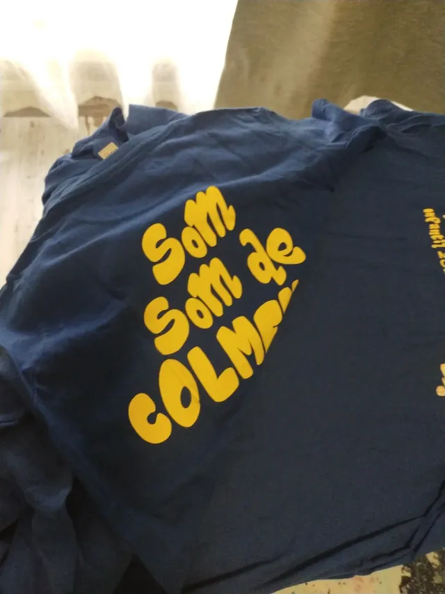 Lote 4 camisetas algodón Falla Colmenar