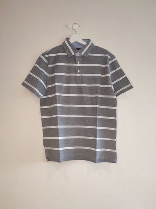 Polo Massimo Dutti gris – Talla L