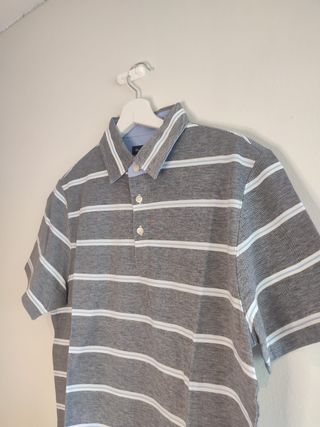 Polo Massimo Dutti gris – Talla L