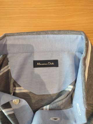 Polo Massimo Dutti gris – Talla L