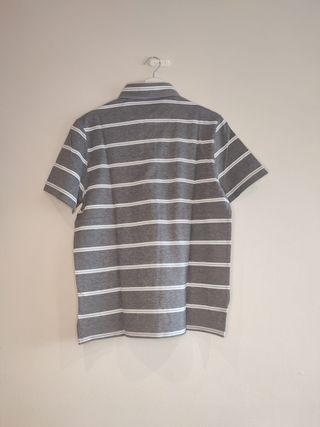 Polo Massimo Dutti gris – Talla L