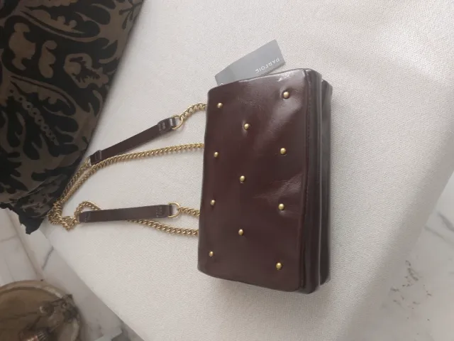 Bolso Parfois marrón tachuelas nuevo con etiqueta