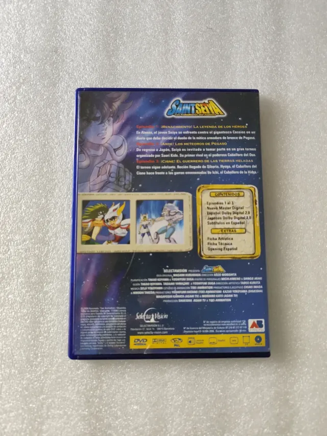 Saint Seiya Vol. 1 DVD Capítulos 1-3
