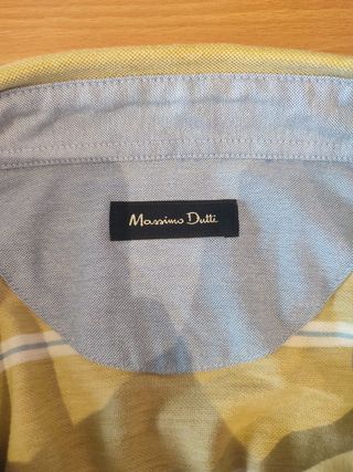Polo Massimo Dutti amarillo – Talla L