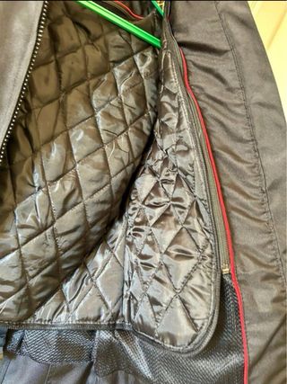 Chaqueta Moto Mujer Negra