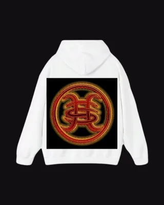 Sudadera Negra con Estampado