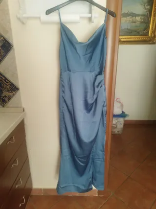 Abito elegante blu taglia XS
