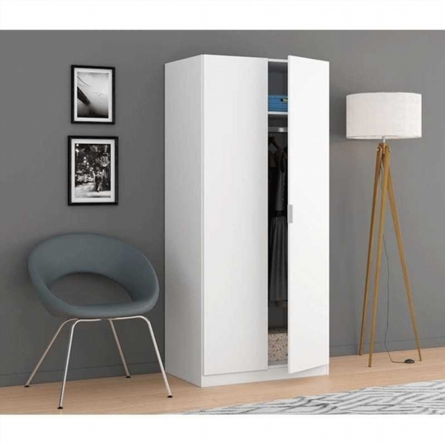 Armario 80x180x52cm Low Cost en Blanco