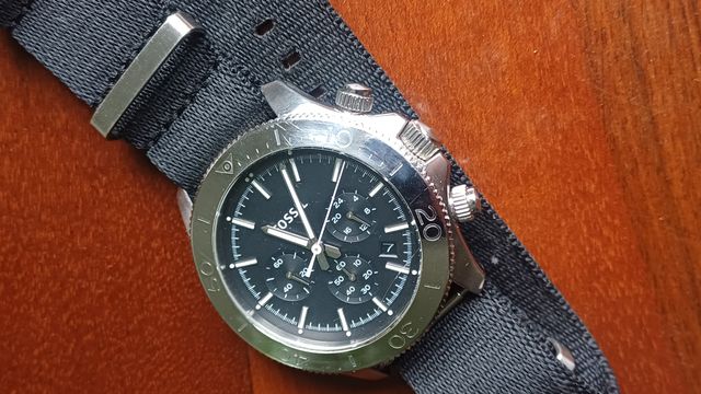 Reloj Fossil CH2848 Cronógrafo Negro/Plata