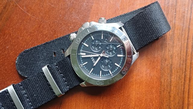 Reloj Fossil CH2848 Cronógrafo Negro/Plata