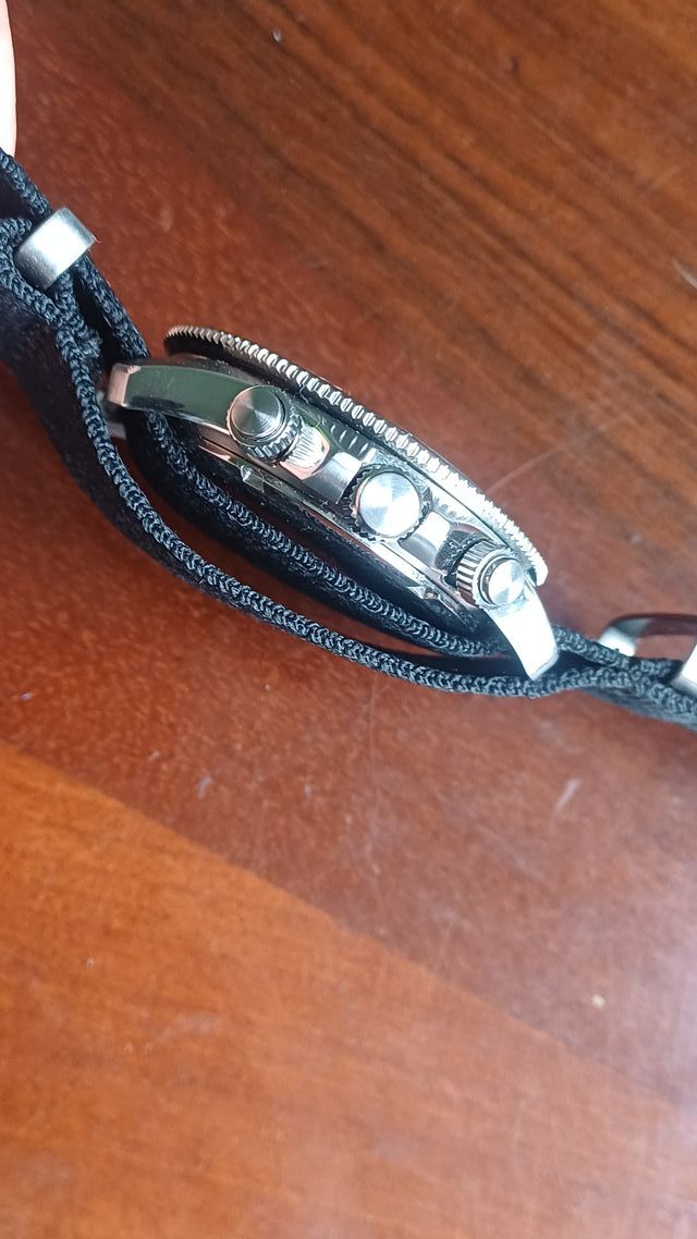 Reloj Fossil CH2848 Cronógrafo Negro/Plata