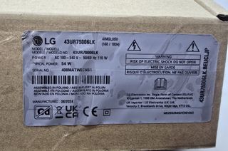 Despiece TV LG 43UR78006LK