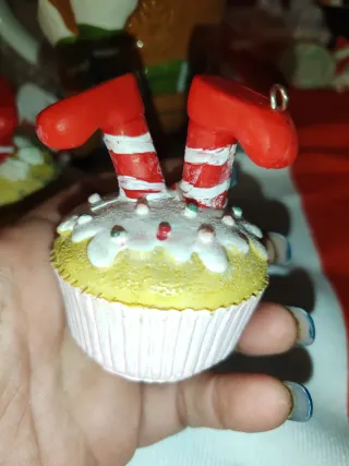 Tazza natalizia con 2 appendini