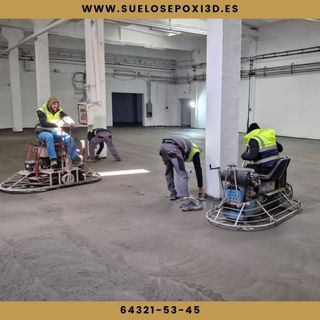 HORMIGÓN PULIDO NAVES INDUSTRIALES ALMACENES