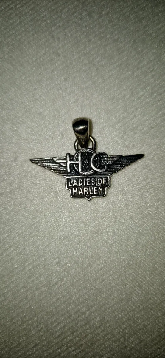 Colgante Plata Ley 925 Harley Davidson