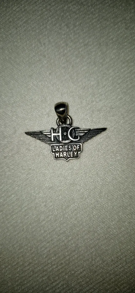 Colgante Plata Ley 925 Harley Davidson
