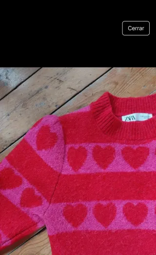 Jersey Corazones Rojo y Rosa