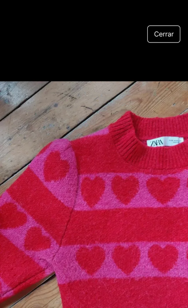Jersey Corazones Rojo y Rosa